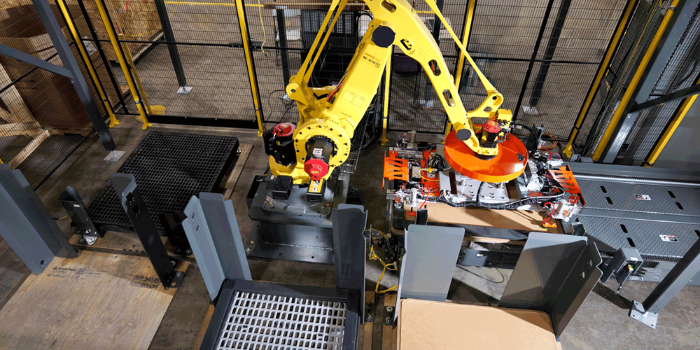 Goldco Fortis 3000 Bulk Depalletizer - Dunnage