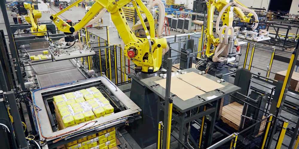 Stact Specialty Robotic Palletizer - Bags