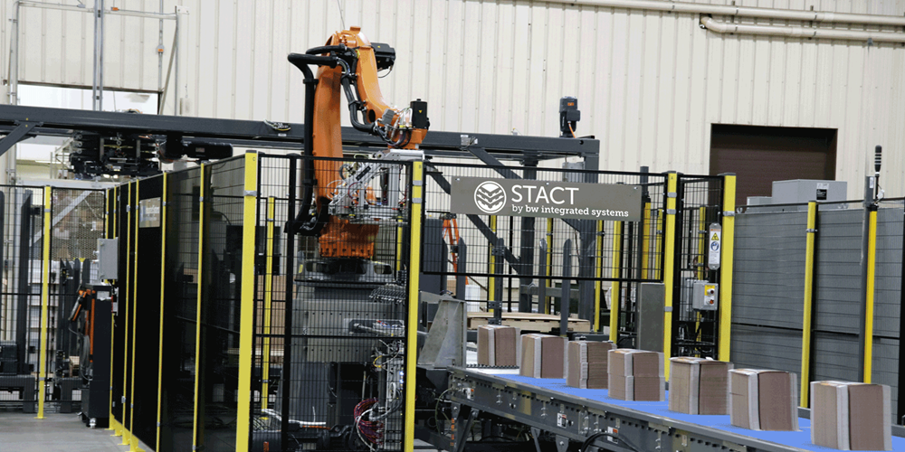 Stact Specialty Robotic Palletizer - Bundles