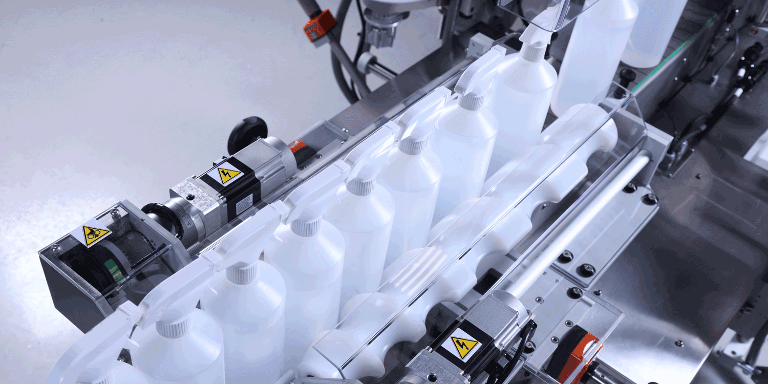 Harland-Mercury-Pressure-Sensitive-Labeler-Trigger-Bottle-Feed-Screw Harland Mercury Pressure Sensitive Labeler Trigger Bottle