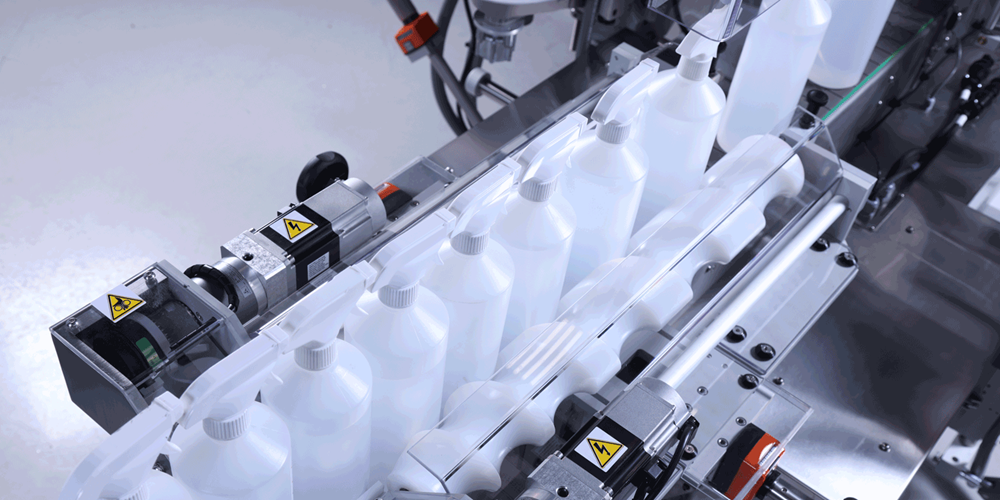 Harland-Mercury-Pressure-Sensitive-Labeler-Trigger-Bottle-Feed-Screw Harland Mercury Pressure Sensitive Labeler Trigger Bottle
