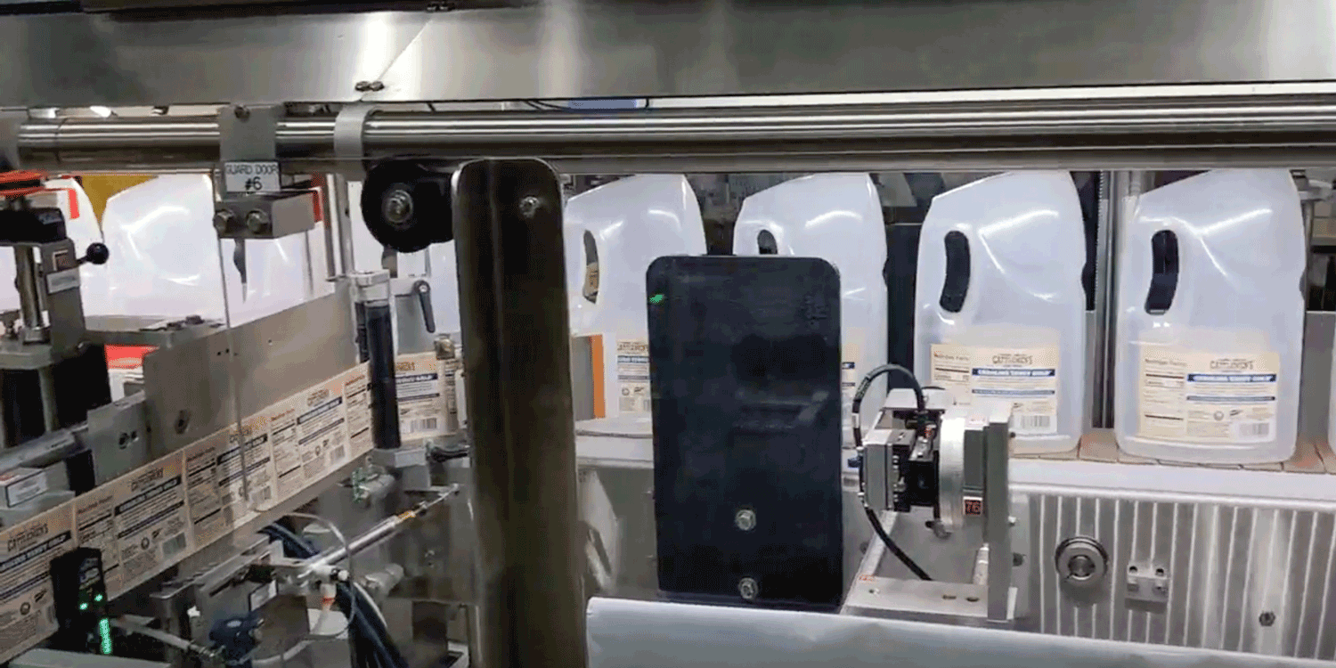 Harland-PSL-9000W-Pressure-Sensitive-Labeler-Back Harland PSL 9000W Pressure Sensitive Labeler