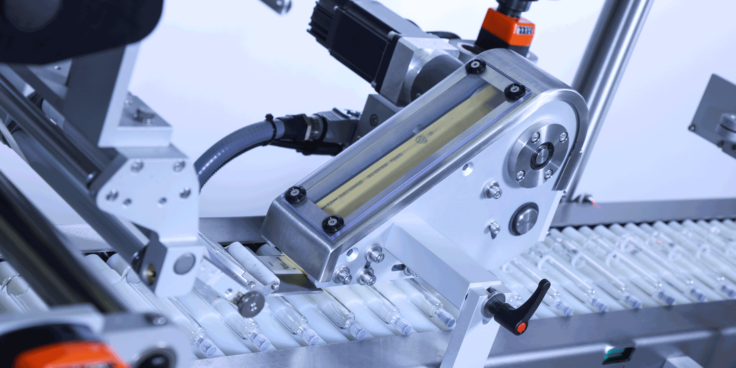 Harland-Sirius-MK6-Pressure-Sensitive-Labeler-Syringes Harland Sirius MK6 Pressure Sensitive Labeler - Syringes