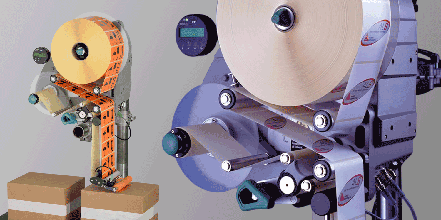 Harland Top and Bottom (TBL 200 Series) Pressure Sensitive Labelers