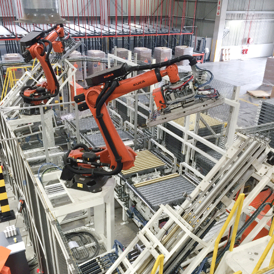 Robotic Tray Storage System