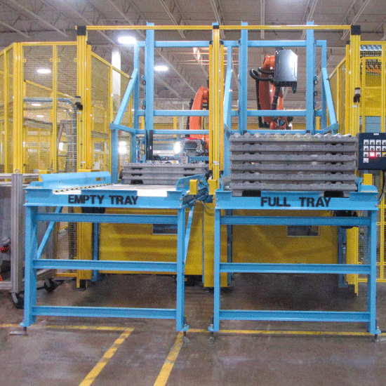 Robotic Tray Storage System